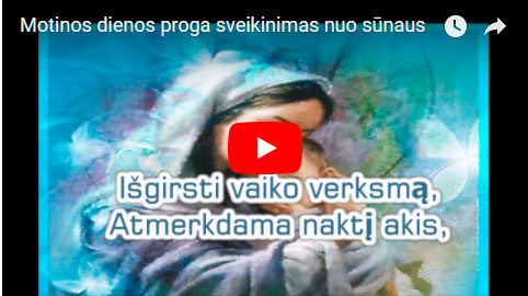 Motinos dienos proga nuo sūnaus Motinos dienos proga nuo sūnaus