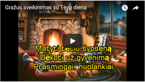 Su Tėvo dienos proga nuo dukros Su Tėvo dienos proga nuo dukros