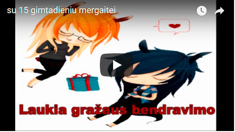 Su 15 jubiliejumi mergaitei Su 15 jubiliejumi mergaitei