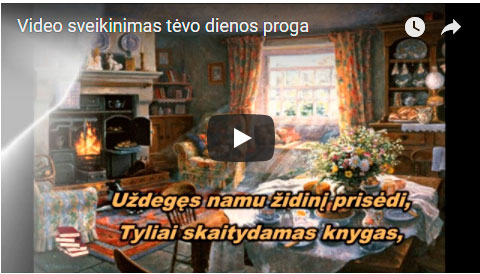 Tėvo dienos proga nuo sūnaus Tėvo dienos proga nuo sūnaus