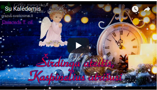 Su Kalėdomis video sveikinimas Su Kalėdomis video sveikinimas