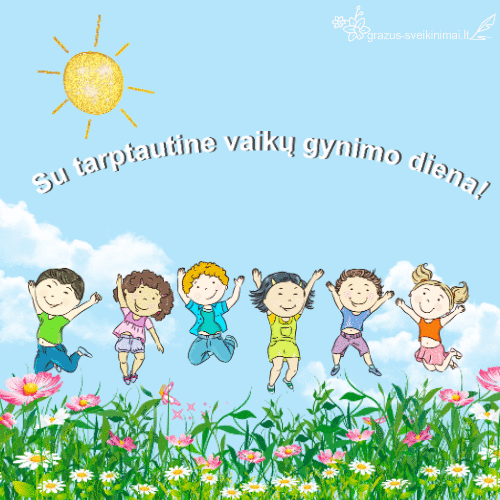Tarptautinė vaikų gynimo diena – Vilniaus lopšelis-darželis "GIRAITĖ"