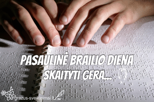Brailio rašto diena