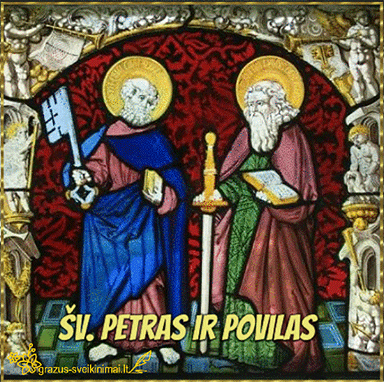 Šv.Petrui ir Povilui paminėti