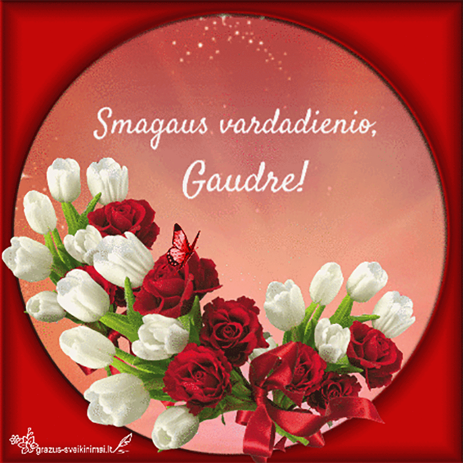 gaudres-vardadienis