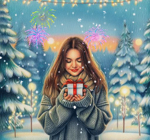 Su gimtadieniu žiemos stebukle