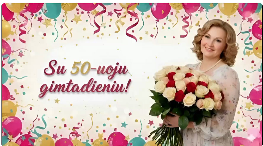 moteriai-su 50-metų-jubiliejumi-sveikinimas-video
