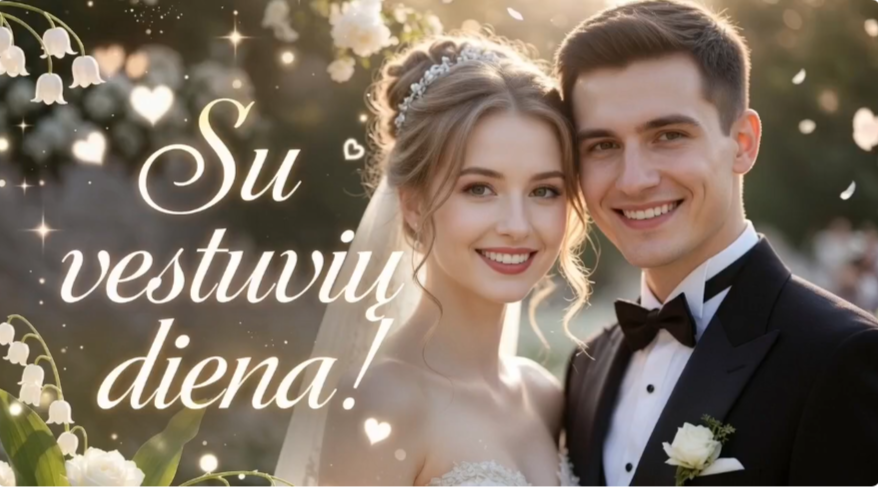 Su vestuvėmis video