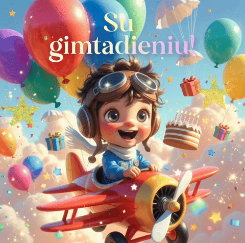 Su gimimo diena berniukui atvirukai