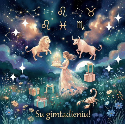 Gimtadieniui pagal zodiaką