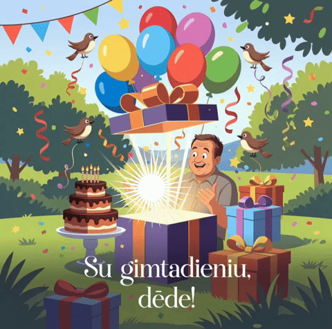 Dėdei su gimtadieniu