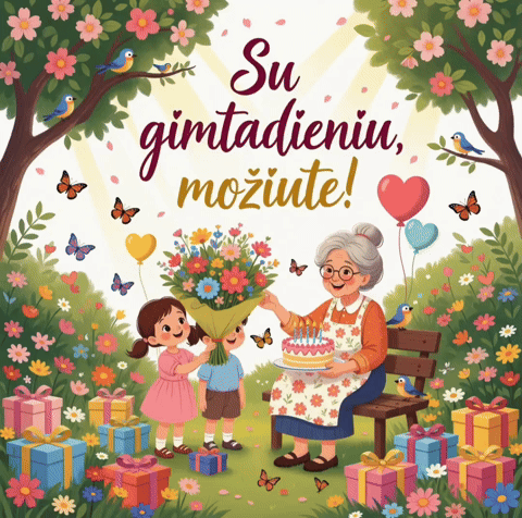 Atvirukai Močiutei