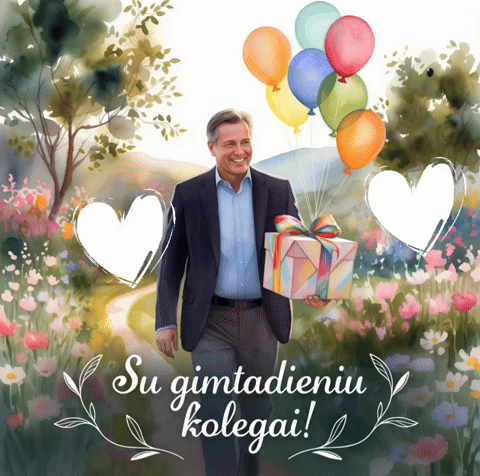 Su gimtadieniu Kolegai