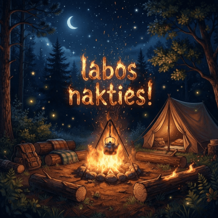 Labos nakties