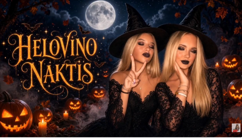 sveikinimas su helovinu